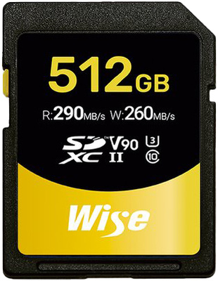 Wise - SDXC UHS-II V90 512GB