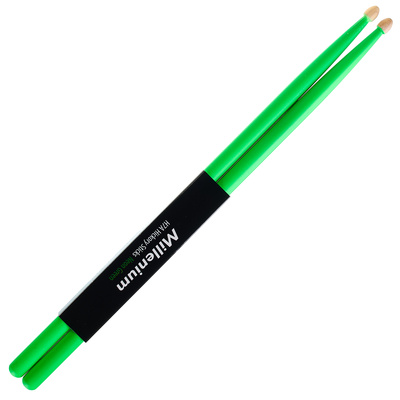 Millenium - H7A Hickory Sticks Neon Green