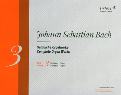 Breitkopf & HÃ¤rtel - Bach SÃ¤mtliche Orgelwerke 3