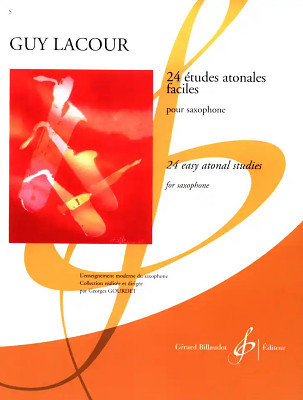 Editions Billaudot - Etudes Atonales Faciles Sax