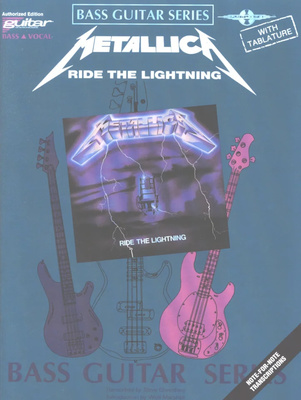 Hal Leonard - Metallica Ride Lightning Bass