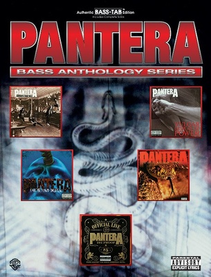 Alfred Music Publishing - Pantera: Bass Anthology