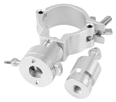 Eurolite - TPZ-1 Clamp with TV-pin silver