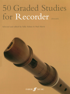 Faber Music - 50 Graded Studies For Recorder