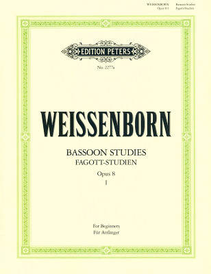 Edition Peters - Weissenborn Fagott-Studien 1