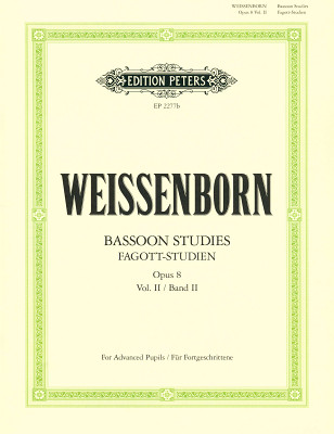 Edition Peters - Weissenborn Fagott-Studien 2