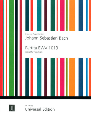 Universal Edition - Bach Partita BWV 1013 Bassoon