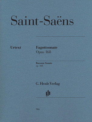 Henle Verlag - Saint-Saens Fagottsonate