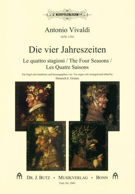 Dr. J. Butz Musikverlag - Vivaldi 4 Jahreszeiten Orgel
