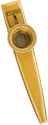 Clarke - Tin Kazoo Coated Gold