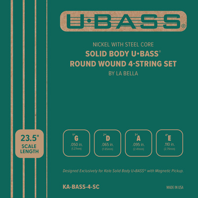 Kala - U-Bass 4-string Set Roundwound