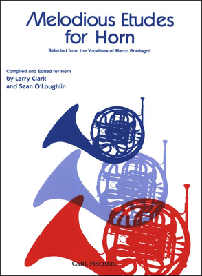 Carl Fischer - Melodious Etudes for Horn
