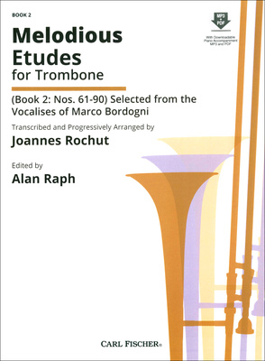 Carl Fischer - Melodious Etudes for Tromb. 2