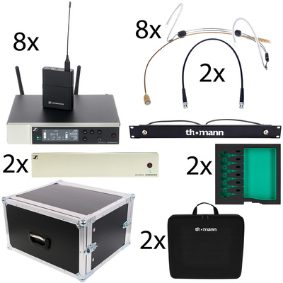 Sennheiser - EW-D 8-CH Theatre Set Q1-6