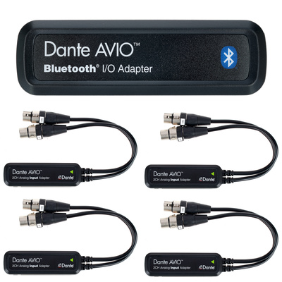 Dante - AVIO Input 2x0 Pack + free BT