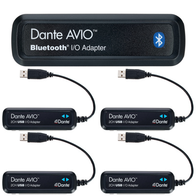 Dante - AVIO USB 2x2 Pack + free BT