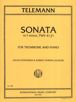 International Music Company - Telemann Sonate F-Moll Posaune