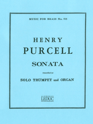 Alphonse Leduc - Purcell Sonata Trumpet + Organ Alphonse Leduc - Purcell Sonata Trumpet + Organ