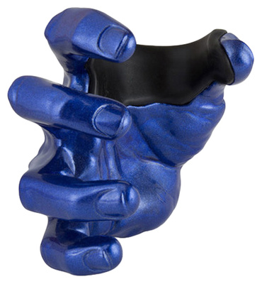 Guitar Grip - Male Hand Blue Metallic Right