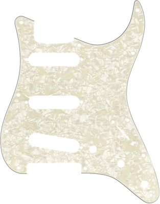 Fender - 11-Hole Strat SSS Pickguard AW