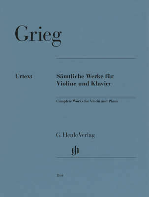 Henle Verlag - Grieg SÃ¤mtliche Werke Violin