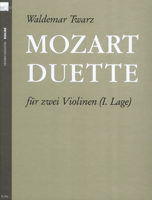 Heinrichshofen Verlag - Mozart Duette Violin