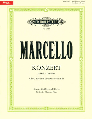 Edition Peters - Marcello Concerto d-moll Oboe