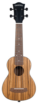 Cascha - Soprano Ukulele Zebra Wood