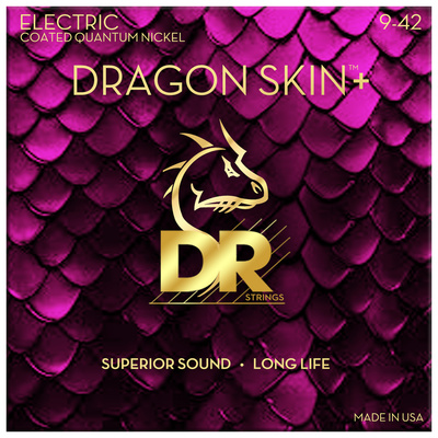 DR Strings - Dragon Skin+ DEQ-9 Coated