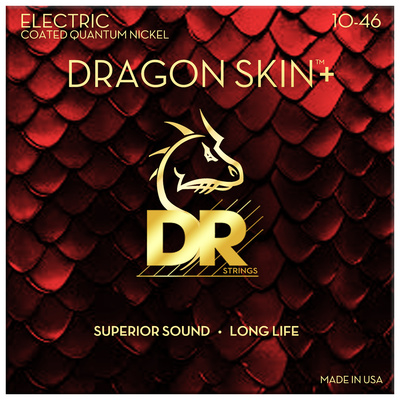 DR Strings - Dragon Skin+ DEQ-10 Coated