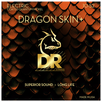 DR Strings - Dragon Skin+ DEQ-10/52 Coated