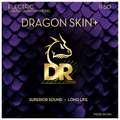 DR Strings - Dragon Skin+ DEQ-11 Coated