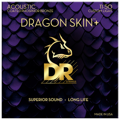 DR Strings - Dragon Skin+ DAP-11 Coated