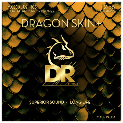 DR Strings - Dragon Skin+ DAP-12/56 Coated