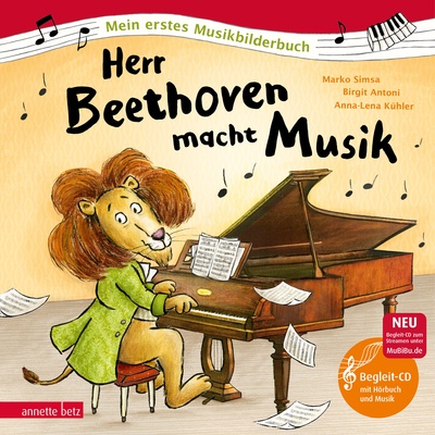 Annette Betz Verlag - Herr Beethoven Musikbilderbuch