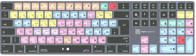 Logickeyboard - Titan Avid Pro Tools D Mac