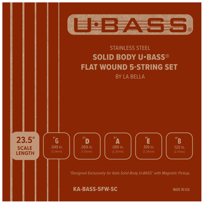 Kala - Flatwound U-Bass 5 Strings