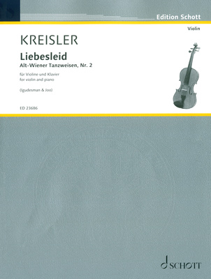 Schott - Kreisler Liebesleid Violine