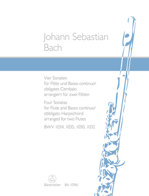 BÃ¤renreiter - Bach 4 Sonaten fÃ¼r 2 FlÃ¶ten