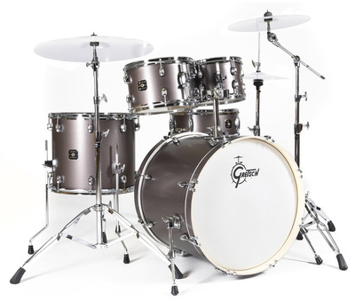 Gretsch Drums - Energy Grey Steel 5-piece HWP