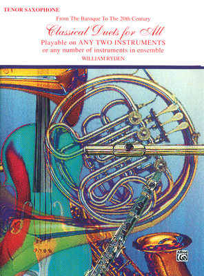 Alfred Music Publishing - Classical Duets for All T-Sax