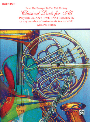 Alfred Music Publishing - Classical Duets for All Horn