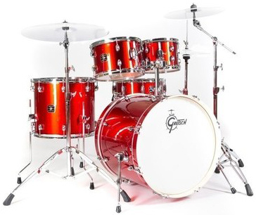 Gretsch Drums - 'Energy Red 22'' 5-piece HWP'