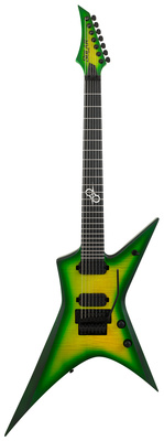 Solar Guitars - X1.7FRLB Lime Burst Matte