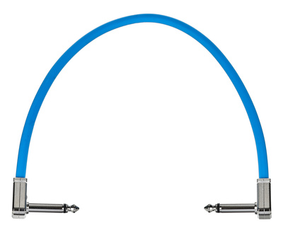 Ernie Ball - 'Flat Patch Cable 12'' blue'