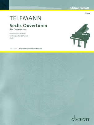 Schott - Telemann Sechs OuvertÃ¼ren