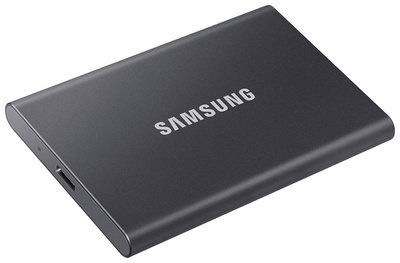 Samsung - SSD T7 1TB Titan Grey USB-C