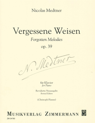 Zimmermann Verlag - Medtner Vergessene Weisen