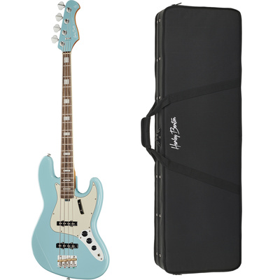 Harley Benton - MV-4JB Daphne Blue Bundle