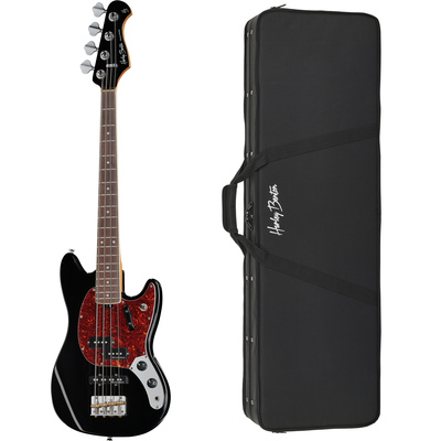 Harley Benton - MV-4MSB Black Bundle